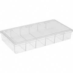 Value Collection - 8-1/4" Wide x 1-3/8" High x 4-1/4" Deep, Small Parts Storage Box - Plastic Frame - All Tool & Supply