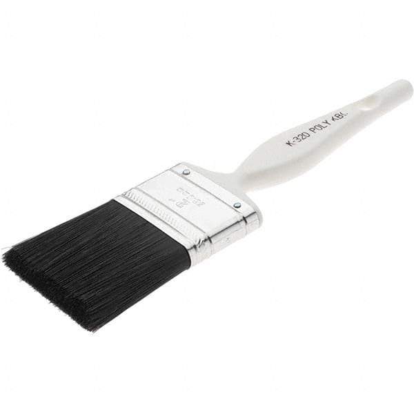 Value Collection - 2" Angled Nylon Varnish Brush - 2-1/2" Bristle Length, Plastic Handle - All Tool & Supply