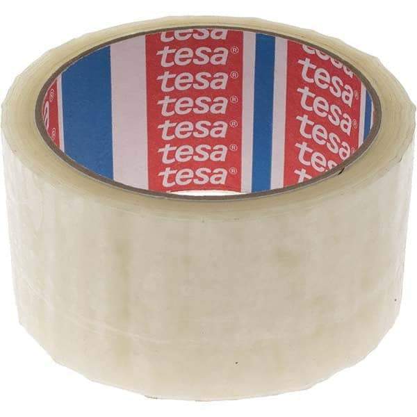 Value Collection - 2" x 55 Yd Clear Sealing Tape - Polypropylene Film Backing, 2 mil Thick - All Tool & Supply