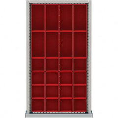 LISTA - 24-Compartment Drawer Divider Layout for 2.17" High Drawers - All Tool & Supply