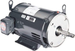 US Motors - 10 hp, ODP Enclosure, No Thermal Protection, 3,500 RPM, 208-230/460 Volt, 60 Hz, Three Phase Energy Efficient Motor - Size 213 Frame, Rigid Mount, 1 Speed, Ball Bearings, 27.5-25.3/12.6 Full Load Amps, F Class Insulation, CCW Lead End - All Tool & Supply