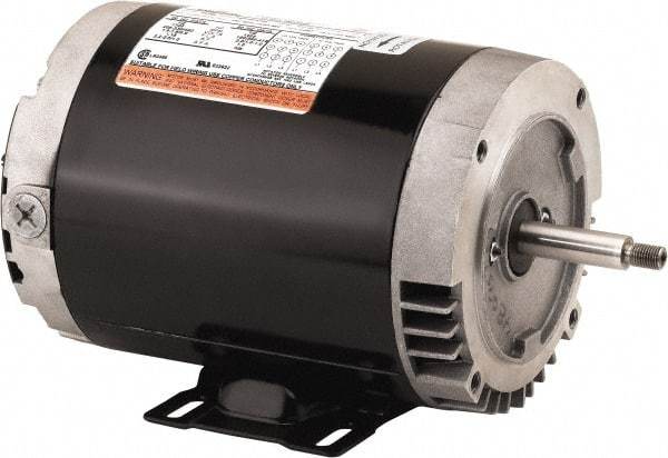 US Motors - 2 hp, ODP Enclosure, No Thermal Protection, 3,510 RPM, 575 Volt, 60 Hz, Three Phase Standard Efficient Motor - Size 56 Frame, Rigid Mount, 1 Speed, Ball Bearings, 2.2 Full Load Amps, F Class Insulation, CCW Lead End - All Tool & Supply