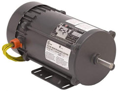 US Motors - 1 hp, Auto Thermal Protection, 1,725 RPM, 115/208-230 Volt, Single Phase Motor - Size 56C Frame, C-Face with Base & C-Face without Base Mount, Ball Bearings, 14.0/6.9-7.0 Full Load Amps, B Class Insulation - All Tool & Supply