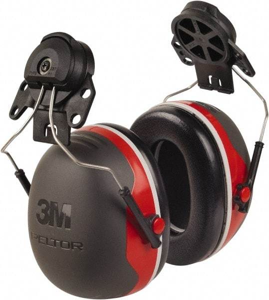 3M - Hard Hat Cap Mounted Black Foam Cushion Earmuffs - 25 NRR Rating - All Tool & Supply