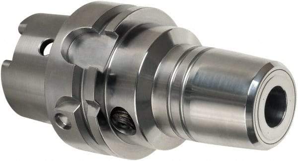 Guhring - HSK63A Taper Shank, 16mm Hole Diam, Hydraulic Tool Holder/Chuck - 38mm Nose Diam, 90mm Projection, Through Coolant - Exact Industrial Supply