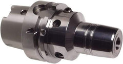 Guhring - HSK63A Taper Shank, 10mm Hole Diam, Hydraulic Tool Holder/Chuck - 30mm Nose Diam, 85mm Projection, Through Coolant - Exact Industrial Supply