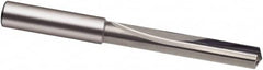 Guhring - 7/16", 130° Point, Solid Carbide Straight Flute Drill Bit - All Tool & Supply