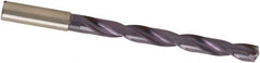 Guhring - 5.9mm, 140° Point, Spiral Flute, Solid Carbide Taper Length Drill Bit - nano-A Finish, 57mm Flute Length, 97mm OAL, Series 5746 - All Tool & Supply