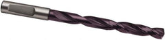 Guhring - 3/4", 140° Point, Spiral Flute, Solid Carbide Taper Length Drill Bit - FIREX Finish, 190mm Flute Length, 244mm OAL, Series 5612 - All Tool & Supply