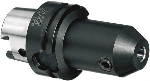 Guhring - HSK80A Outside Taper, 25mm Hole Diam, HSK to WN Adapter - Exact Industrial Supply