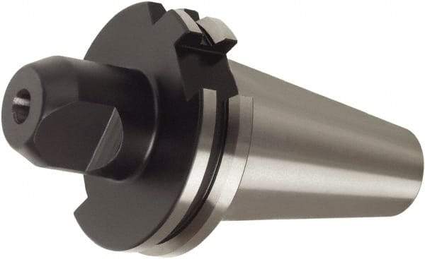 Guhring - SK50 Outside Taper, 10mm Hole Diam, HSK to WN Adapter - Exact Industrial Supply