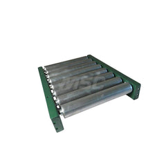 Gravity Conveyors; Conveyor Type: Roller; Component: Straight Conveyor; Telescopic: No; Roller Diameter (Decimal Inch): 2.5000; Overall Width: 54; Wheel Material: Galvanized Steel; Minimum Extended Length: 5.0 ft; Maximum Extended Length: 5.0000; Minimum