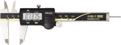 Mitutoyo - 0 to 100mm Range, 0.01mm Resolution, Electronic Caliper - 0.001" Accuracy - All Tool & Supply