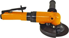 Cleco - 7" Wheel Diam, 12,000 RPM, Pneumatic Angle & Disc Grinder - 5/8-11 Spindle, 21.9 CFM, Bottom Exhaust - All Tool & Supply