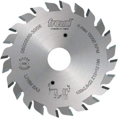 Freud - 120mm Diam, 50mm Arbor Hole Diam, Wet & Dry Cut Saw Blade - Carbide-Tipped, Standard Round Arbor - All Tool & Supply