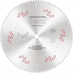 Freud - 305mm Diam, 3-1/8" Arbor Hole Diam, 36 Tooth Wet & Dry Cut Saw Blade - Carbide-Tipped, Standard Round Arbor - All Tool & Supply