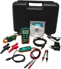 Extech - 600 VAC Max Voltage, Voltage Tester - LCD Display, AAA Power Supply - All Tool & Supply