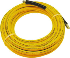 Continental ContiTech - 50' Long, 3/4 Male Rigid x Male Swivel, -20 to 200°F, Nitrile High Temp & High Pressure Hose - 3/4" ID x 1.2" OD, Yellow, 1,000 Max psi - All Tool & Supply