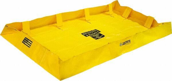 Justrite - 159 Gal Low Wall Berm - 4' Wide x 8" Long - All Tool & Supply