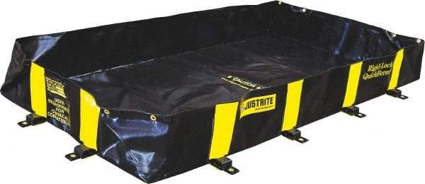 Justrite - 355 Gal Low Wall Berm - 6' Wide x 8" Long - All Tool & Supply