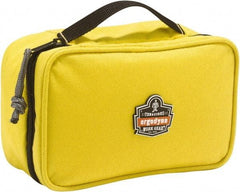 Ergodyne - 1 Pocket Yellow Polyester Tool Bag - 7-1/2" Wide x 4-1/2" Deep x 3" High - All Tool & Supply