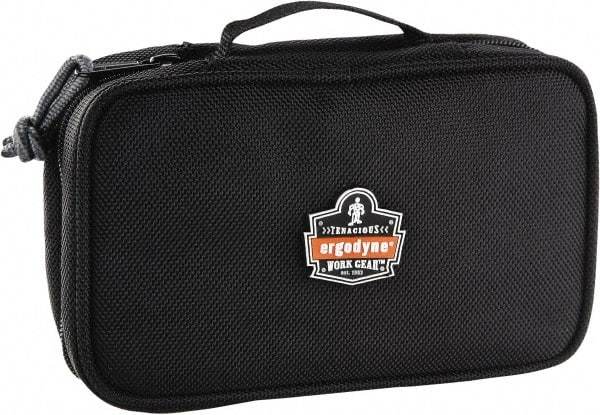 Ergodyne - 1 Pocket Black Polyester Tool Bag - 7-1/2" Wide x 4-1/2" Deep x 3" High - All Tool & Supply