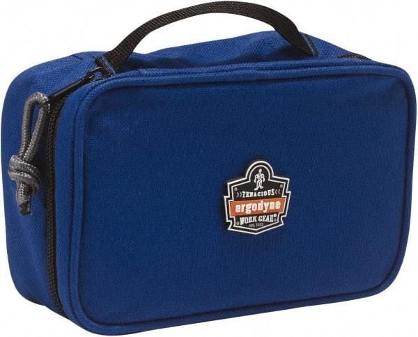 Ergodyne - 1 Pocket Blue Polyester Tool Bag - 7-1/2" Wide x 4-1/2" Deep x 3" High - All Tool & Supply