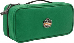 Ergodyne - 1 Pocket Green Polyester Tool Bag - 10" Wide x 4-1/2" Deep x 3" High - All Tool & Supply