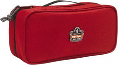 Ergodyne - 1 Pocket Red Polyester Tool Bag - 10" Wide x 4-1/2" Deep x 3" High - All Tool & Supply