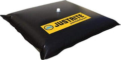 Justrite - 66" Long x 42" Wide, Vinyl Drain Seal - Black, Use to Stop Contaminated Groundwater From Going Down the Drain - All Tool & Supply