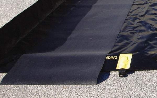 Justrite - 28' Long x 3' Wide, Spill Containment Berm Track Mat - Compatible with Berm - All Tool & Supply