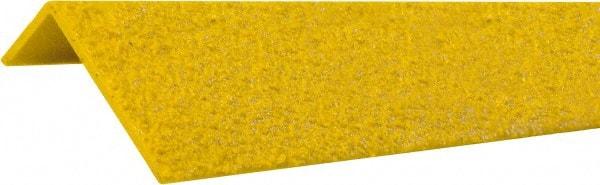 Rust-Oleum - Yellow Solid Color Anti-Slip Vinyl Strip - 2-1/4" Wide x 4' Long x 1" Thick, General Traffic - All Tool & Supply