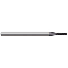 Harvey Tool - Corner Radius & Corner Chamfer End Mills; Mill Diameter (Inch): 1/4 ; Mill Diameter (Decimal Inch): 0.2500 ; End Type: Corner Radius ; Corner Radius (Decimal Inch): 0.0100 ; Number of Flutes: 4 ; Material: Solid Carbide