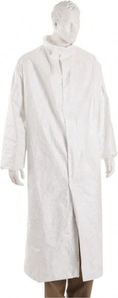 Lab Coat: Size 3X-Large, Tyvek White