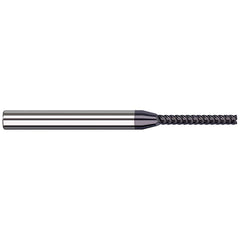 Harvey Tool - 0.05", 0.4" LOC, 1/8" Shank Diam, 2-1/2" OAL, 7 Flute Solid Carbide Square End Mill