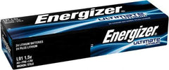 Energizer - Size AA, Lithium, Standard Battery - 1.5 Volts, Button Tab Terminal, FR6 - All Tool & Supply