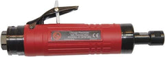 Chicago Pneumatic - 1/4" Collet, Straight Handle, Air Angle Die Grinder - 12,000 RPM, Rear Exhaust, 33.9 CFM, 1.2 hp, 90 psi, 9.5mm Inlet - All Tool & Supply