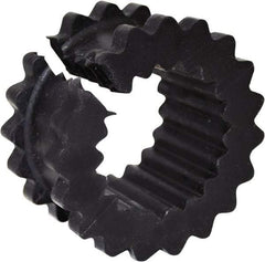 TB Wood's - 8 One Piece Split Flexible Coupling Sleeve - 5-1/16" OD, 2-1/2" OAL, Neoprene, Order 2 Hubs with Same OD & 1 Insert for Complete Coupling - All Tool & Supply