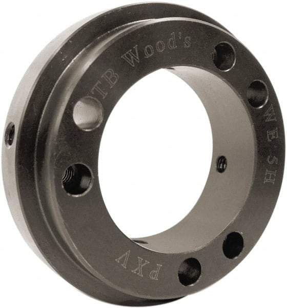 TB Wood's - 2.32" Hub, WE3 Flexible Bushed Coupling Hub - 2.32" OD, 0.88" OAL, Steel, Order 2 Hubs with Same OD & 1 Insert for Complete Coupling - All Tool & Supply