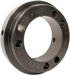 TB Wood's - 6.63" Hub, WE40 Flexible Bushed Coupling Hub - 6.63" OD, 1-3/4" OAL, Steel, Order 2 Hubs with Same OD & 1 Insert for Complete Coupling - All Tool & Supply