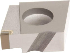 Sumitomo - 1506500CGA Grade BN2000, 5mm Cutting Width PCBN Grooving Insert - 5mm Max Depth of Cut, Left Hand, 0.2007mm Corner Radius, Uncoated - All Tool & Supply