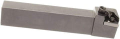 Sumitomo - MTGN, Left Hand Cut, 0° Lead Angle, 1" Shank Height x 1" Shank Width, Negative Rake Indexable Turning Toolholder - 6" OAL, TNMG 432 Insert Compatibility, Series Multi-Option - All Tool & Supply