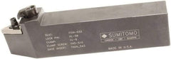 Sumitomo - MTEN, Neutral Cut, 30° Lead Angle, 5/8" Shank Height x 5/8" Shank Width, Negative Rake Indexable Turning Toolholder - 4-1/2" OAL, TNMG 32 Insert Compatibility, Series Multi-Option - All Tool & Supply