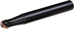 Sumitomo - 1/2" Cut Diam, 0.427" Max Depth of Cut, 3/4" Shank Diam, 5.3" OAL, Indexable Ball Nose End Mill - 3.27" Head Length, Straight Shank, WBMF Toolholder, ZPGU2S Insert - All Tool & Supply