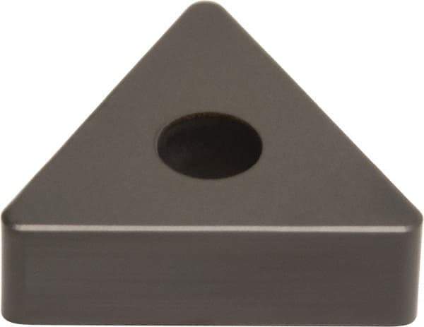 Sumitomo - TNGA332 Grade BNS800 PCBN Turning Insert - Uncoated, 60° Triangle, 3/8" Inscr Circle, 3/16" Thick, 1/32" Corner Radius - All Tool & Supply