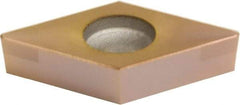 Sumitomo - 2NC-DCGA32.52 Grade BNC160 PCBN Turning Insert - TiN Finish, 55° Diamond, 3/8" Inscr Circle, 5/32" Thick, 1/32" Corner Radius - All Tool & Supply