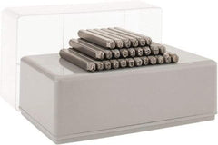 C.H. Hanson - 27 Piece, 3/32" Character Steel Stamp Set - Letters, Heavy Duty - All Tool & Supply