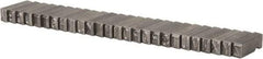 C.H. Hanson - 26 Piece, 1/4 Inch Character, Steel Type Set - 8 Character Capacity, A-Z Content - All Tool & Supply