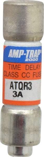 Ferraz Shawmut - 300 VDC, 600 VAC, 3 Amp, Time Delay General Purpose Fuse - Clip Mount, 1-1/2" OAL, 100 at DC, 200 at AC kA Rating, 13/32" Diam - All Tool & Supply