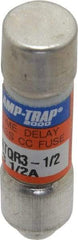 Ferraz Shawmut - 300 VDC, 600 VAC, 3.5 Amp, Time Delay General Purpose Fuse - Clip Mount, 1-1/2" OAL, 100 at DC, 200 at AC kA Rating, 13/32" Diam - All Tool & Supply